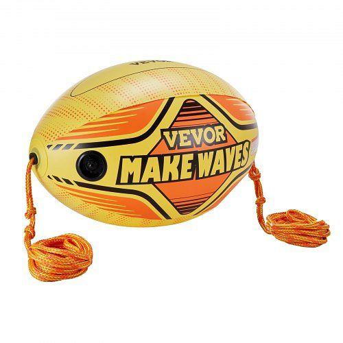 VEVOR Booster Ball Towable Tube verdicktem PVC für Bootfahren & Wassersport – mit hochfestem Seil & Sicherheitsventil, TLQ1G0000000BSUDFV0