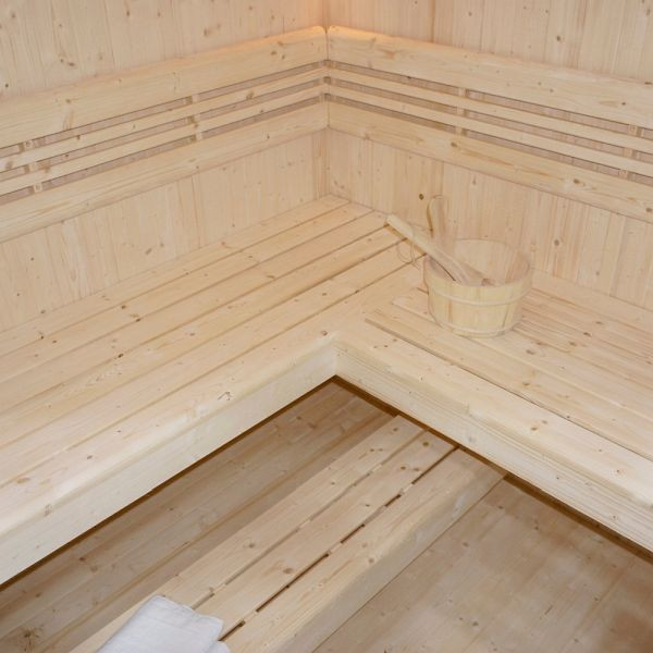 HOME DELUXE Traditionelle Sauna SHADOW - XL BIG, 49577, 4058166247353