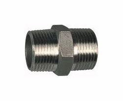 Riegler Doppelnippel, 6-kant, 111811, 4047322068925