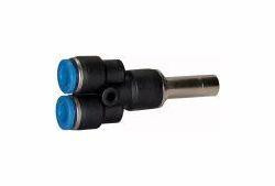 Riegler Y-Steckverbindung mit Stecknippel, reduzierend, mini, 109110