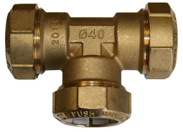 SBN Polirohrverschraubung T-Stück 1/2", 20120