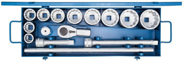 GEDORE Steckschlüssel-Satz 1", UD-Profil, 15-teilig, 36-80 mm, 6181600