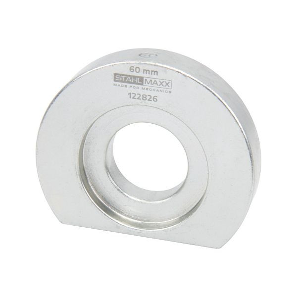 Stahlmaxx Druckstück, rund, flach, 60 mm, für Lager, Buchsen, Dichtringe, XXL-122826