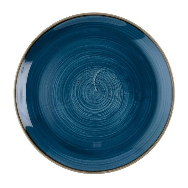 Churchill Stonecast Evolve Coupé-Teller, Java Blue, 285 mm, (12 Stück), HR380