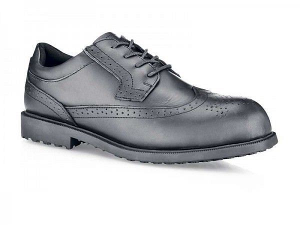 Shoes for Crews Herren Sicherheitsschuhe EXECUTIVE WING TIP II ST, schwarz, Größe: 44, 52181-44