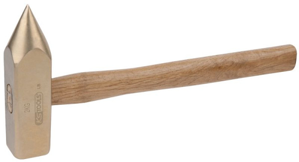 KS Tools BRONZEplus Loch-/Durchschläger 1000 g, mit Hickorystiel, 963.2130