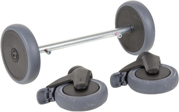 Hazet Satz Räder, bestehend aus 2 Lenkrollen Ø 125 mm und Satz Scheibenräder Ø 150 mm für 166 C, 162C-0119