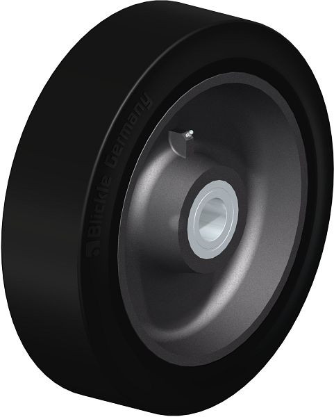 Blickle GEV 550/60K Rad aus Elastik-Vollgummi, Schwarz, 756271