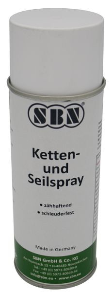 SBN Ketten- und Seilspray 400 ml, VE: 12 Stück, 22070