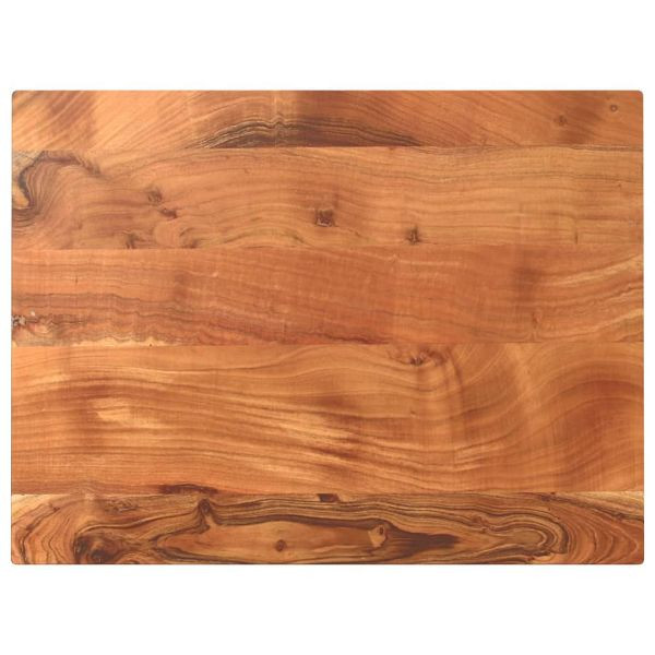 vidaXL Tischplatte 70x60x2,5 cm Rechteckig Massivholz Akazie, 370925