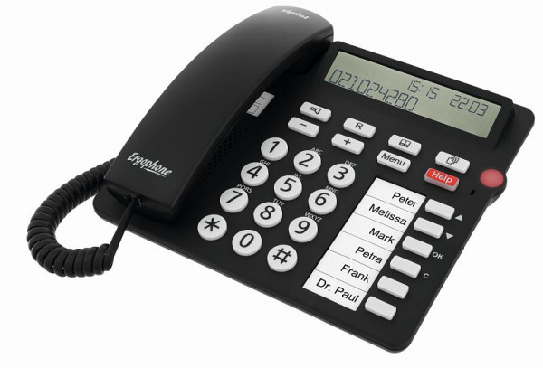 Tiptel Komfort-Telefon mit Notruffunktion Ergophone 1300, 1081000
