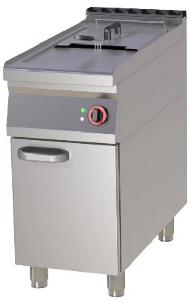 RM Thermik Serie 900, Elektro-Fritteuse mit Unterschrank, 400x900x900mm, 17 L Becken, FE-90/4017E