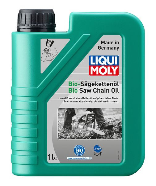 LIQUI MOLY Bio Sägekettenöl, Kanister Kunststoff, VE: 1 Liter, 1280