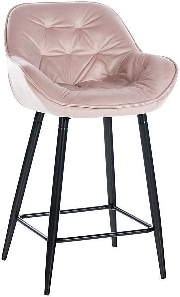 CLP Barhocker Gibson Samt, pink, 319609, 4251756467173