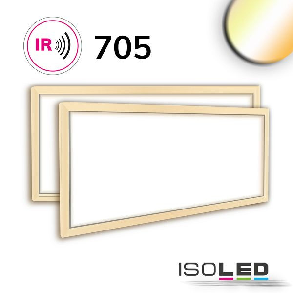 ISOLED LED Leuchtrahmen für Infrarot-Panel PREMIUM Professional 705, 74W, weißdynamisch, CRI92, 115912