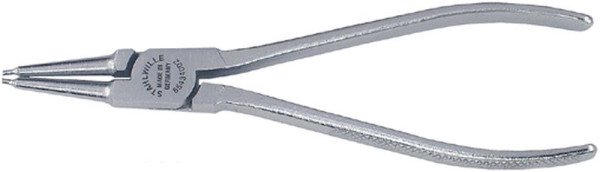 STAHLWILLE Sicherungsringzange für Innenringe Nr.6543 Größe J 1 Länge 140 mm Spitzen-⌀ 1,3 mm Kopf mattverchromt Griffe verchromt kariert, 65434001