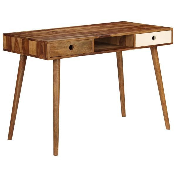 vidaXL Schreibtisch 110 x 55 x 76 cm Massivholz, 246225