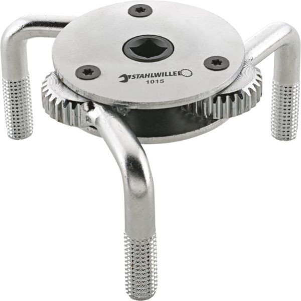 STAHLWILLE Ölfilter-Kralle Nr.1015 Innenvierkant 3/8 " Spannbreite 68-120 mm, 74620002