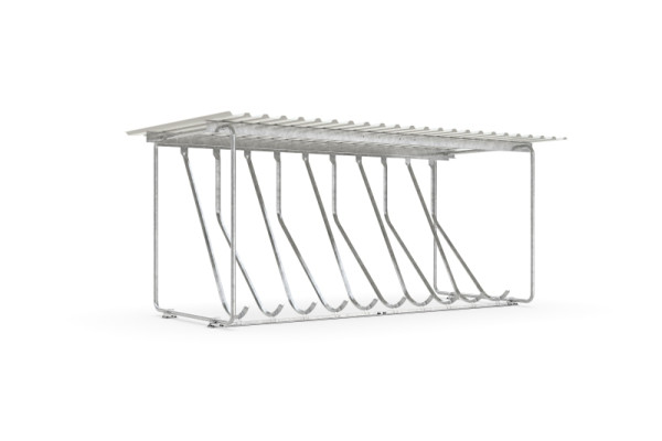 WSM Überdachung Amsterdam A512 verzinkt als Bausatz, 102001767