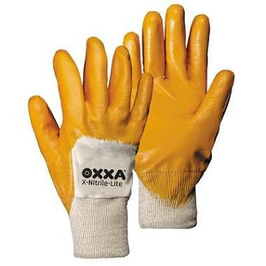 OXXA Handschuh X-Nitrile-Lite 51-170 gelb, VE: 12 Paar, Größe: 8, 15117008