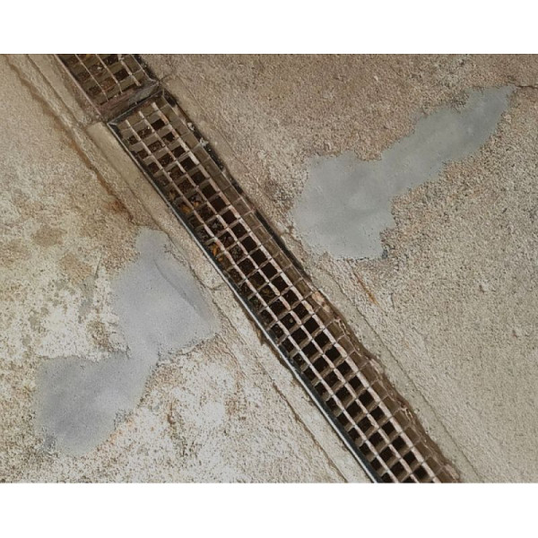 Stein HGS Epoxidharzmörtel Bodenreparatur 'Betonfix Cool' farbig, steingrau (RAL 7030), 10 kg, 37162-01