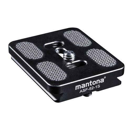 Mantona Fortress ASF-52-1S Schnellwechselplatte, 1021467