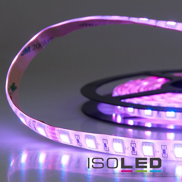 ISOLED LED SIL-RGB Flexband, 24V DC, 14,4W, IP66, 5m Rolle, 60 LED/m, 111914