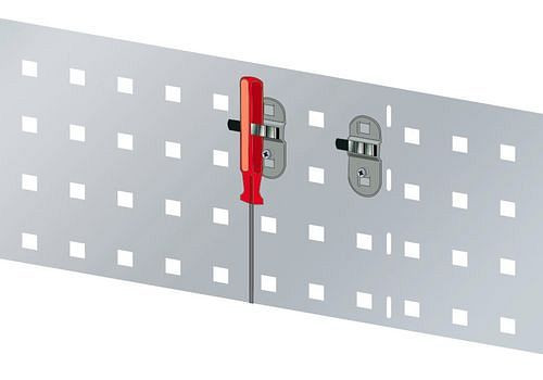 DENIOS Werkzeugklemme, Länge 10 mm, 5 Stück, 286491, 7612269047981