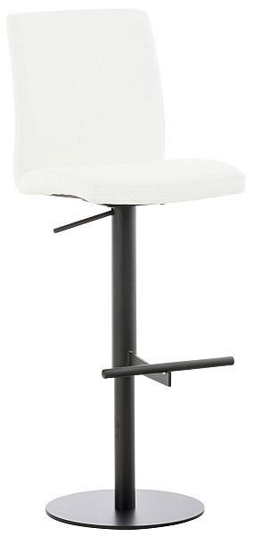 CLP Barhocker Cadiz Kunstleder schwarz, weiß, 308589