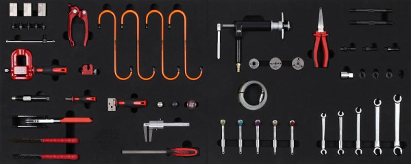 KS Tools MODULO Systemeinlagen-Satz für Bremse, 51-teilig, 440.9051