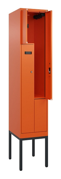 C+P Z-Spind Evolo PLUS, Gestell, 2 Fächer, 2120x400x500mm, 2004/2004, Zylinderschloss, 0490337-122 S10050