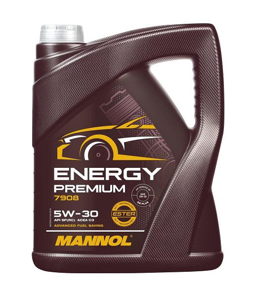 MANNOL Motorenöl 7908 Energy Premium 5W-30, VE: 5 l, MN7908-5