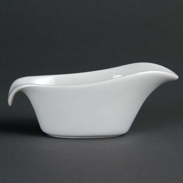 Olympia Whiteware Sauciere 8,5cl, VE: 6 Stück, Porzellan, CB707