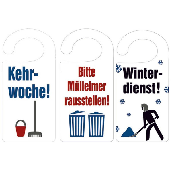 Stein HGS Türanhänger, Kehrwoche, 90.5397, 4063527451645