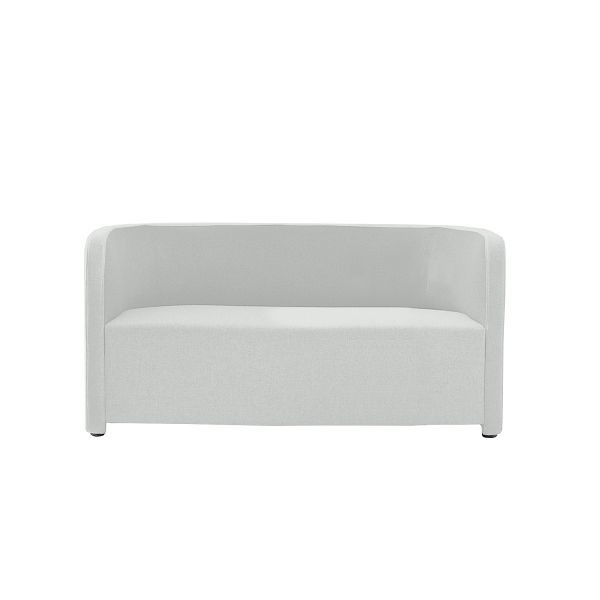 Bisley Sessel Vivo, Zweisitzer, Niedrige Rückenlehne, 2 Seitentaschen, NE0643 wolkengrau, VIV2S2.NE0643