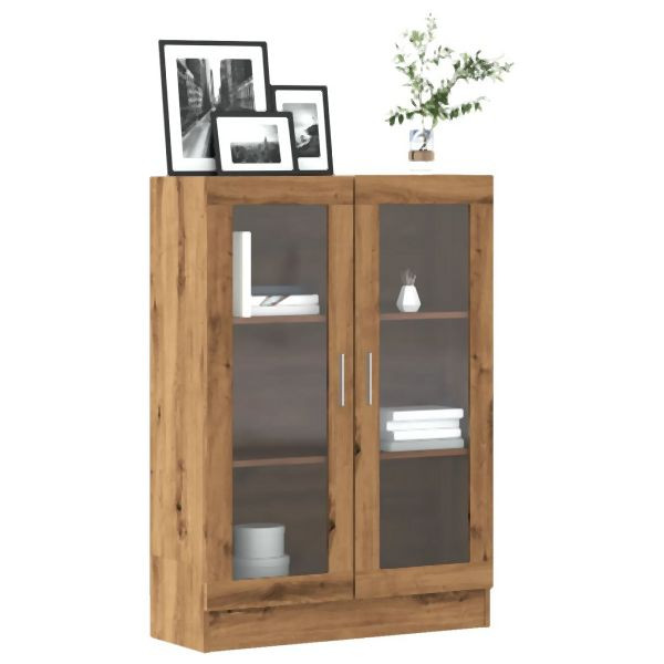 vidaXL Bücherschrank Artisan-Eiche 82,5x30,5x115 cm Holzwerkstoff, 856157