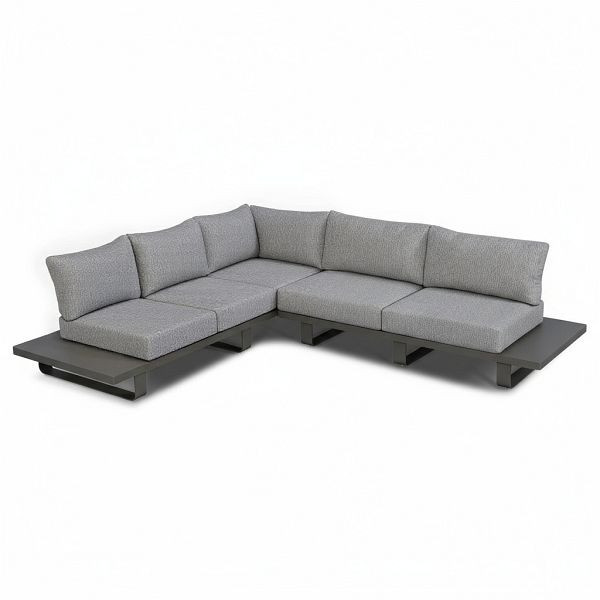 BEST Porto, Lounge-Set 2,5 Sitzer, Anthrazit, 511634