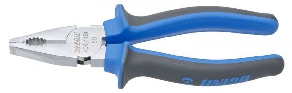 Unior Kombizange, 2K-Griff mit Prägung, 160 mm, 607870