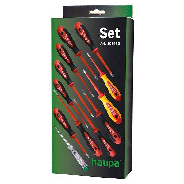 Haupa Schraubendreher-Set „HUPslimPlus“ 1000 V, Mix, 102980