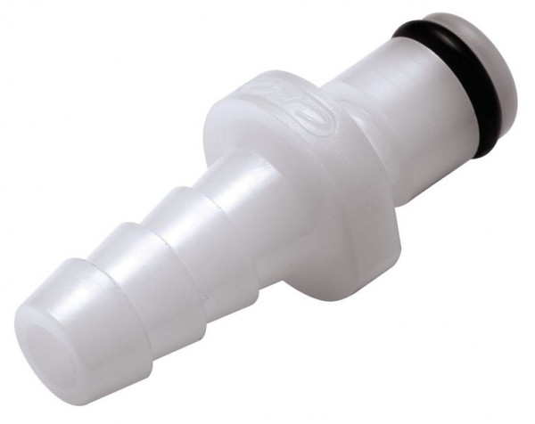 Bürkle Schnellverschluss- Kupplungen NW 3,2 mm, Schlauchnippel mit Schlauchtüllen POM, Ø: 1,6 mm, mit Ventil, 8751-1101