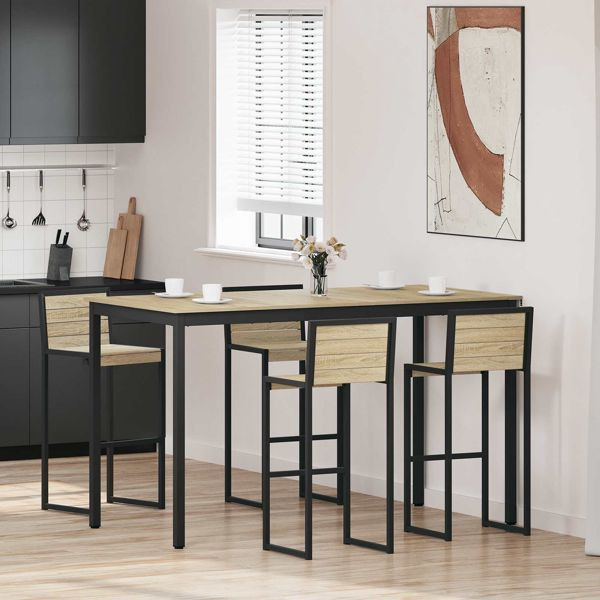 vidaXL Esstische Holzwerkstoff, 3415391, 8721364523500