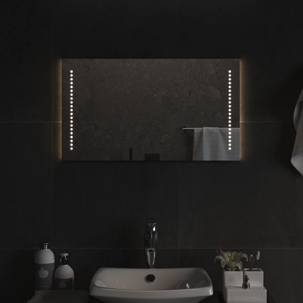 vidaXL LED-Badspiegel 40x70 cm, 3154047, 8720845666217