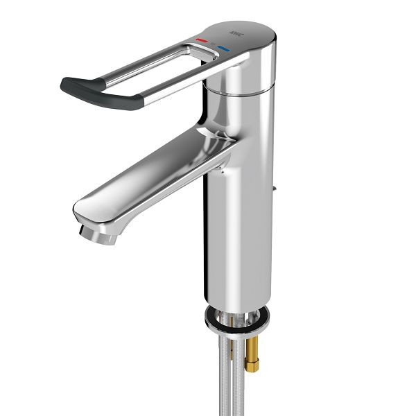 KWC Thermostat-Standbatterie, F4, EHM, 135 mm, Hebel 148 mm, Zugstange, Rohre, 2030068120