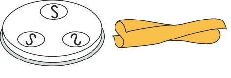 Neumärker Pasta-Scheibe Ø 57 mm Casreccie für MPF 2,5 und MPF 4, 06-50754-00