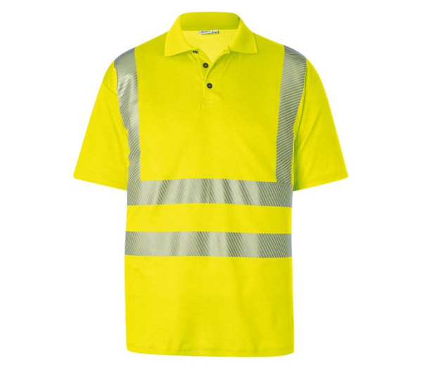 Kübler REFLECTIQ Polo PSA 2, Farbe: warngelb, Größe: 3XL, 5042 8227-34-3XL