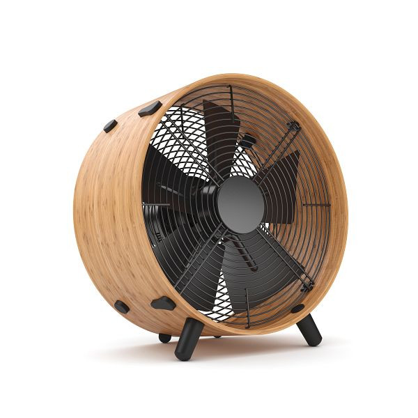 Stadler Form Ventilator Otto bamboo, mit modernem Bambus-Ring, bis 40 m² Grundfläche, AC Ventilator, 14431