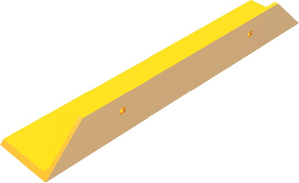 Schake Schrammbord Stahlwinkel 100 x 150 x 10 mm für Dübel Befestigung, Gesamtlänge: 800 mm, 477_45BG