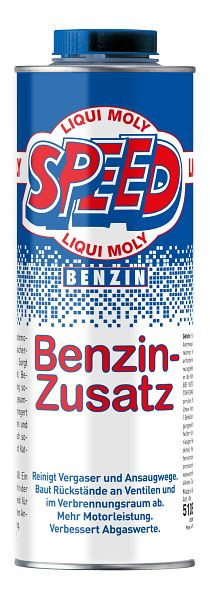 LIQUI MOLY Wirkstoffkombination Speed Benzin-Zusatz, Dose Blech, VE: 1 Liter, 5105