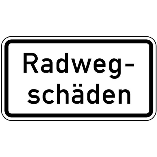 Stein HGS Radwegschäden Nr. 2010, 330x600mm /RA2/Flachform 2mm, 2010-221
