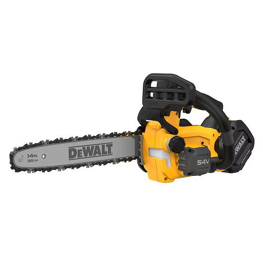 DeWalt 54 Volt Top-Handle-Akku-Kettensäge 35 cm Schwert, Basisversion, DCMCST635N-XJ